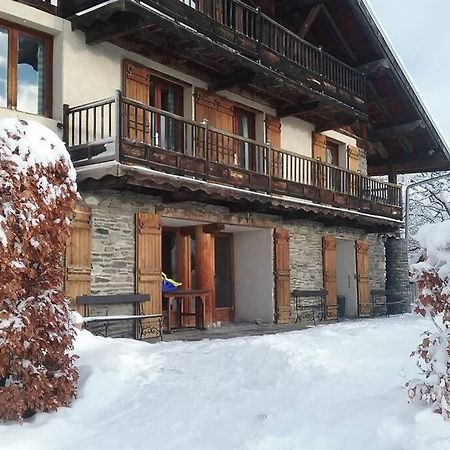 Paisible Chalet Montagne Avec Option Jacuzzi Seez Luaran gambar
